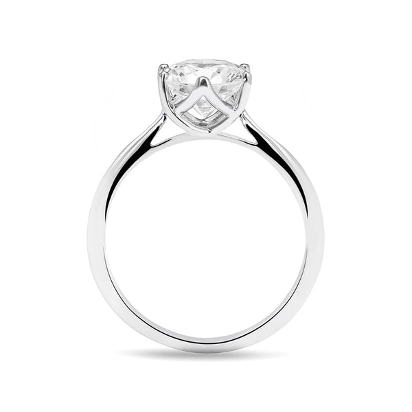 Augusta Diamond Ring 2.50ct 18K White Gold