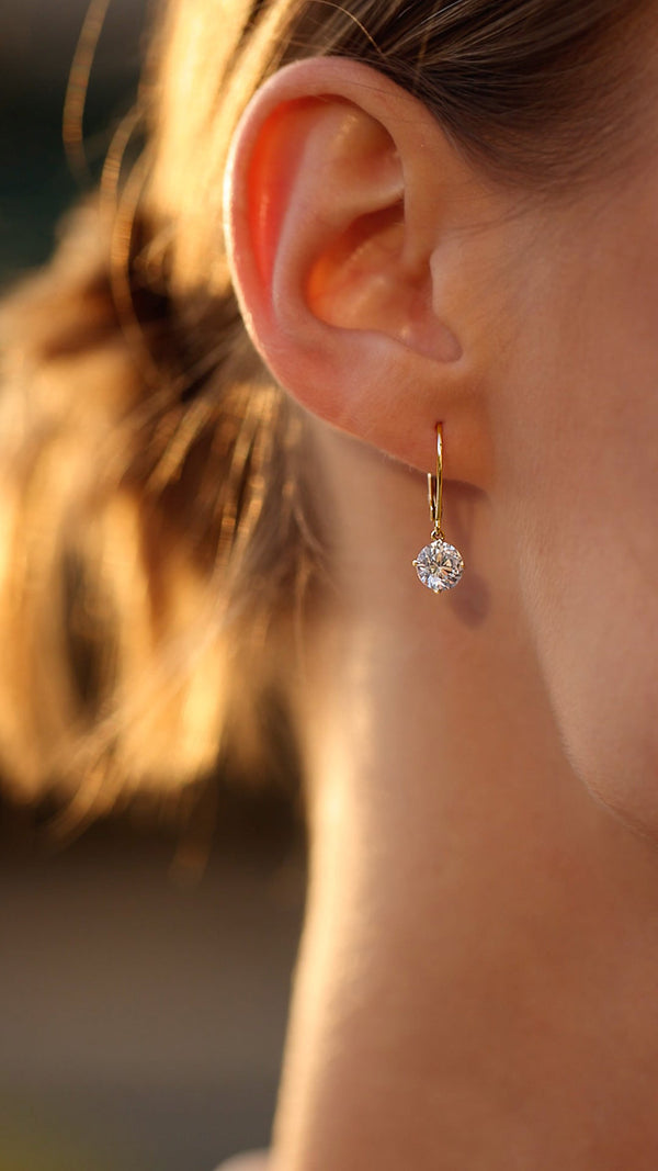 Briar Earrings Gold Vermeil