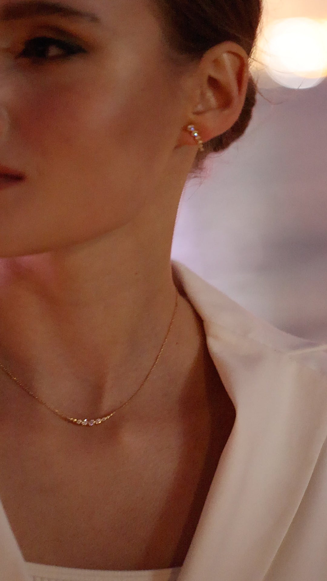 Carissa Necklace Gold Vermeil