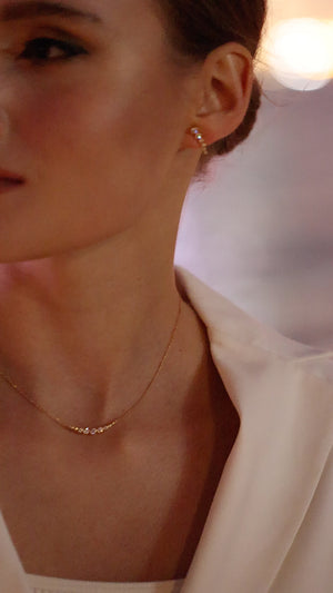 Carissa Necklace Gold Vermeil