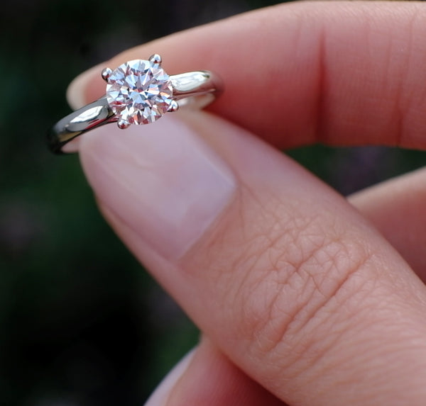 Caroline Ring 18K White Gold