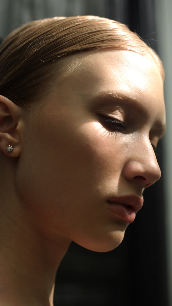 Comet Stud Earring Sterling Silver