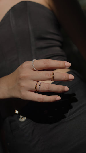 Cady Pearl Ring Gold Vermeil
