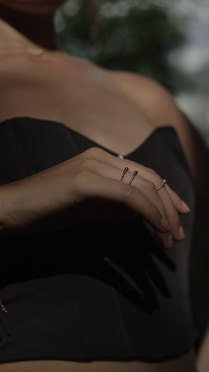 Cady Pearl Ring Gold Vermeil