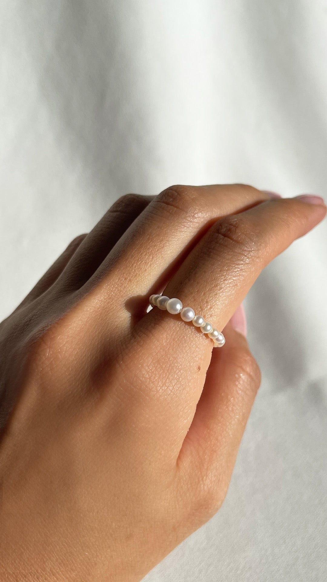 Cady Pearl Ring Gold Vermeil