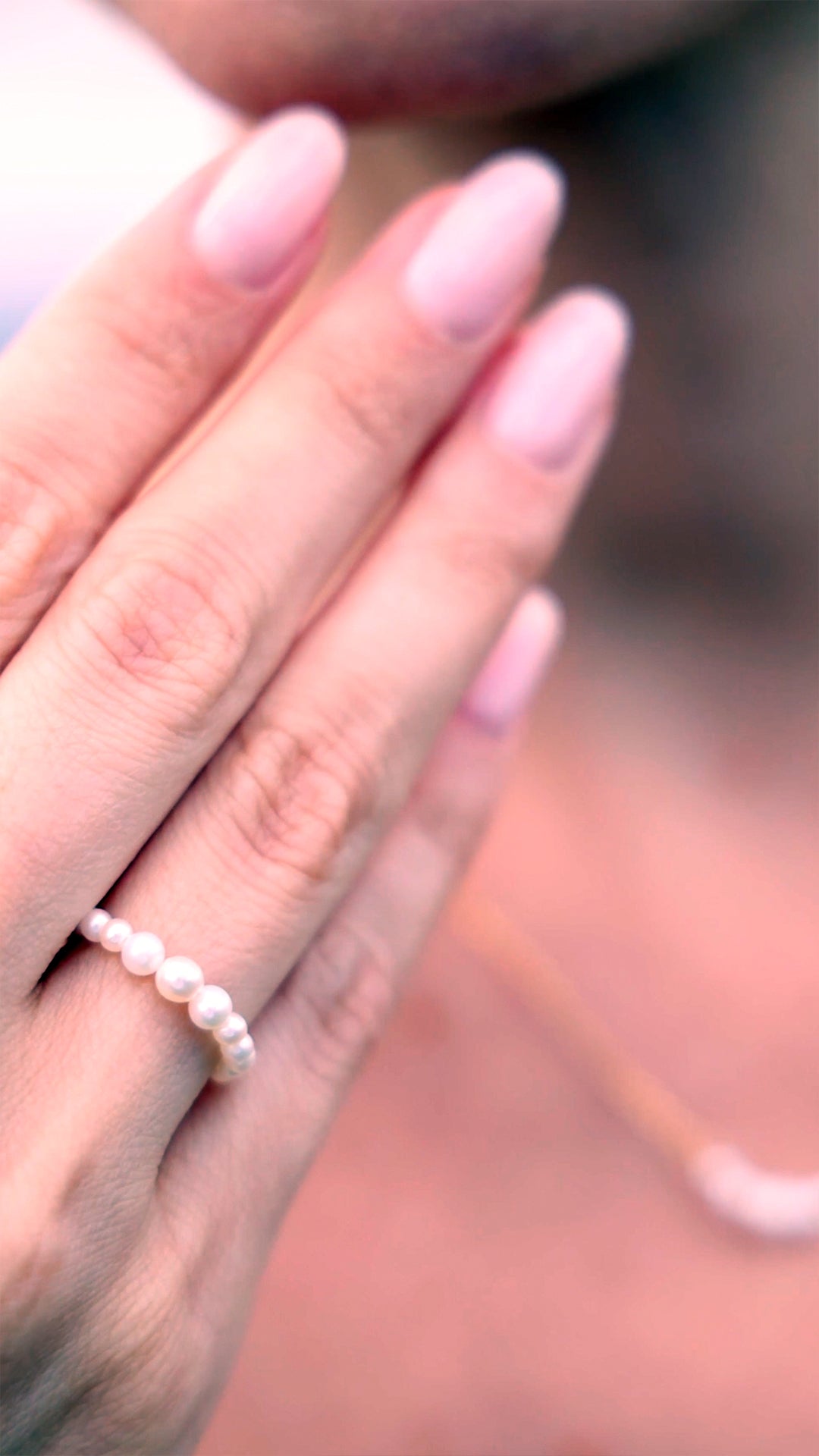 Cady Pearl Ring Gold Vermeil