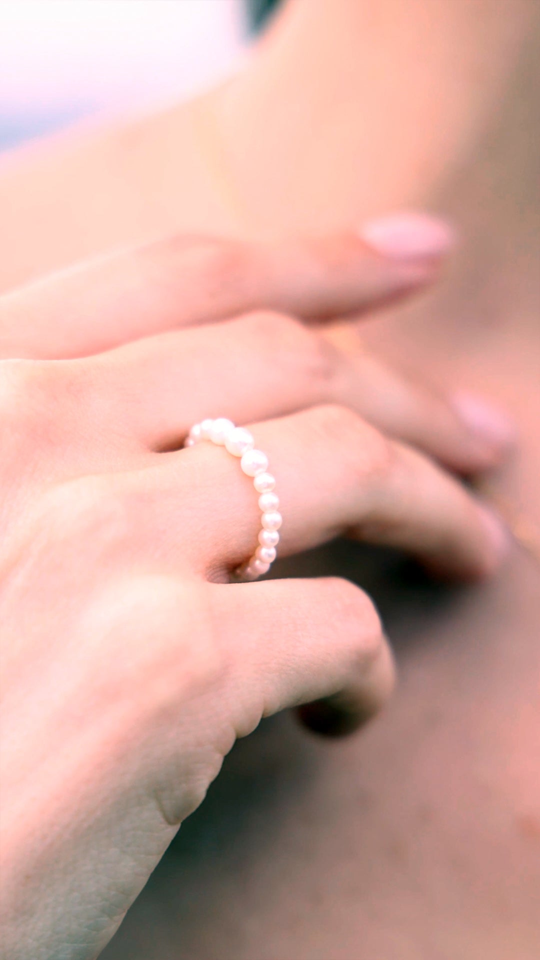 Cady Pearl Ring Gold Vermeil