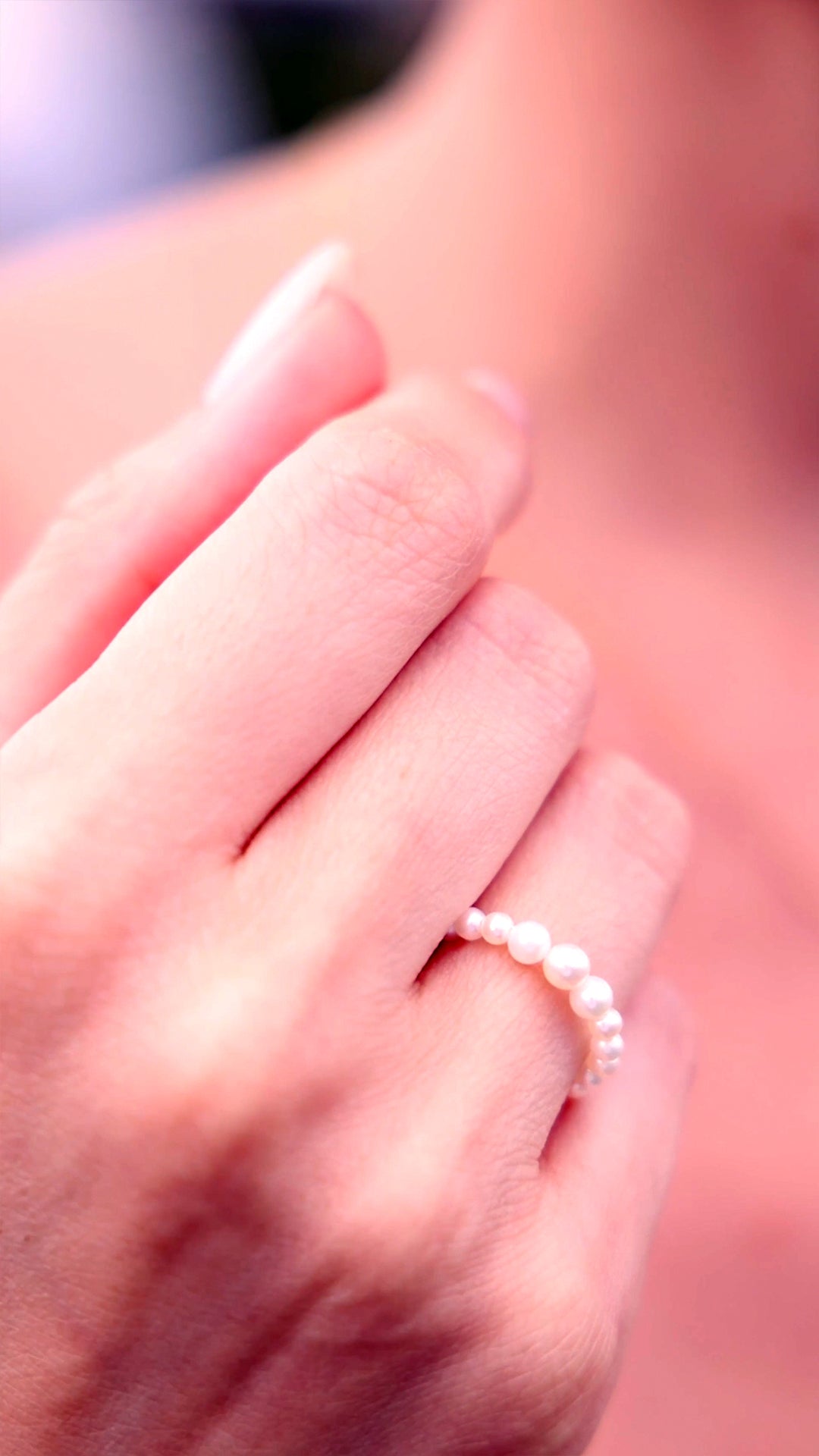 Cady Pearl Ring Gold Vermeil
