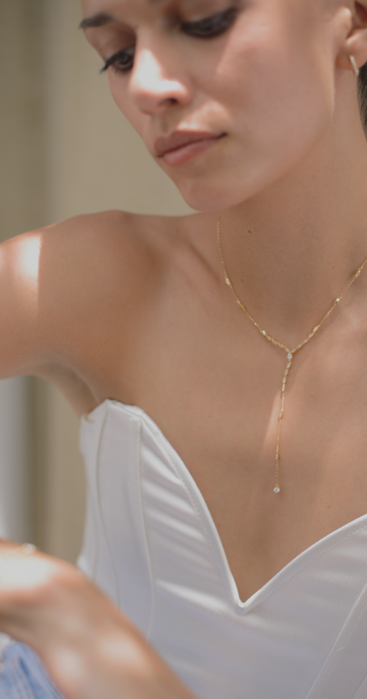 Calluna Necklace Gold Vermeil