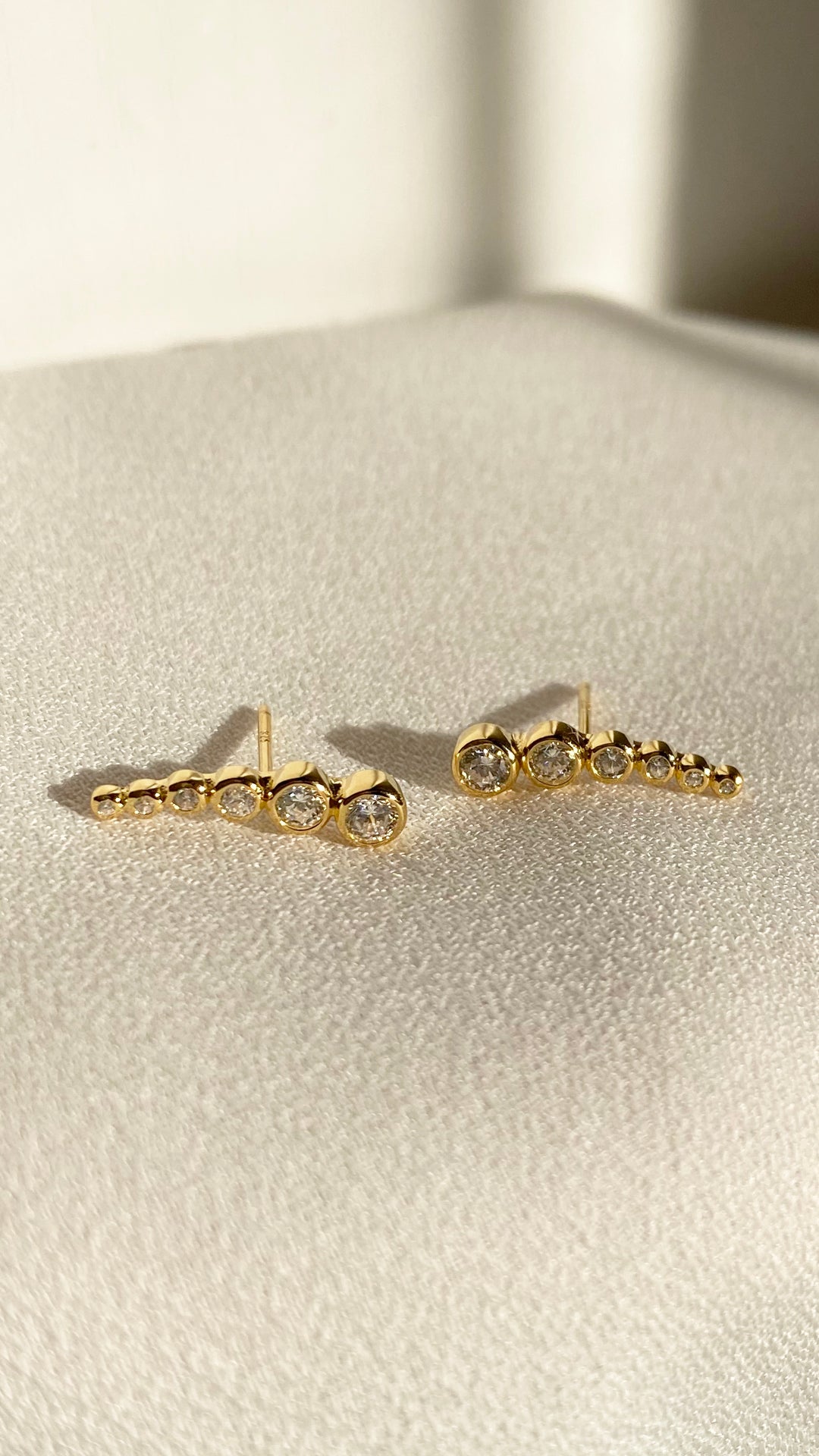 Carissa Earrings 18K Gold Vermeil