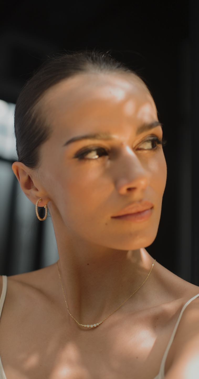 Carissa Necklace Gold Vermeil