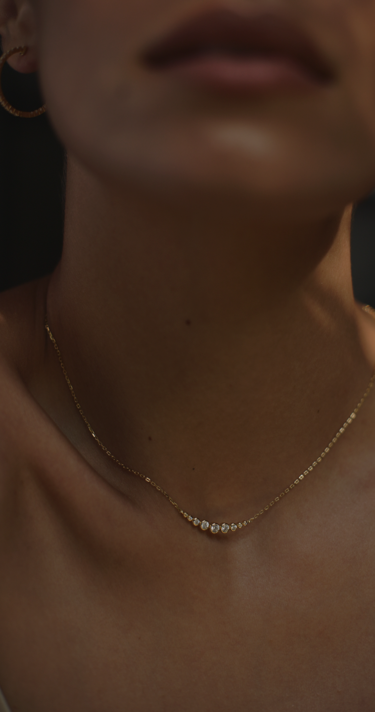 Carissa Necklace 18K Gold Vermeil