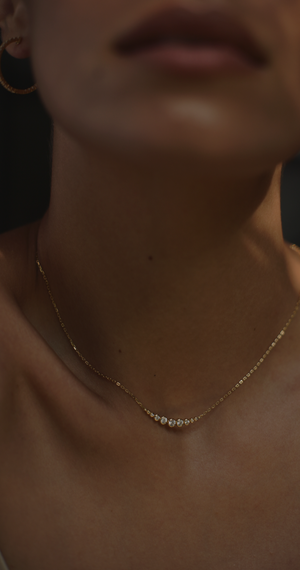 Carissa Necklace Gold Vermeil