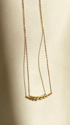 Carissa Necklace Gold Vermeil