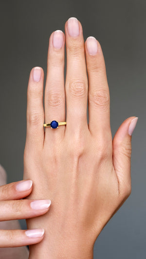 Caroline Ring 2.00ct Sapphire 18K Yellow Gold