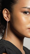 Baby Cassidy Earrings White Gold Plated