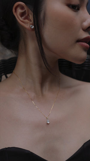 Cecile Necklace 9K Yellow Gold