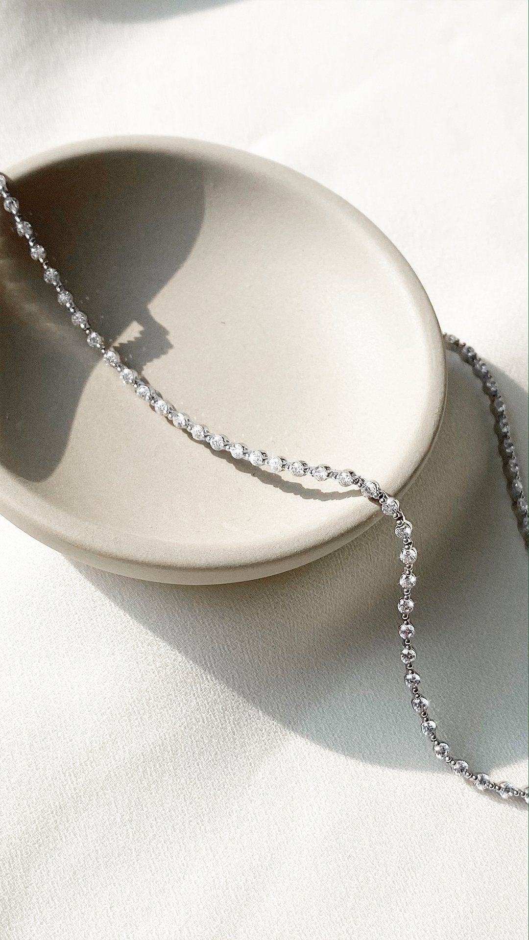 Coralie Necklace Silver