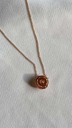 Cory Necklace 2.00ct Fancy Pink 18K Rose Gold