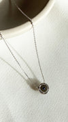 Cory Necklace 0.50ct Sapphire 18K White Gold