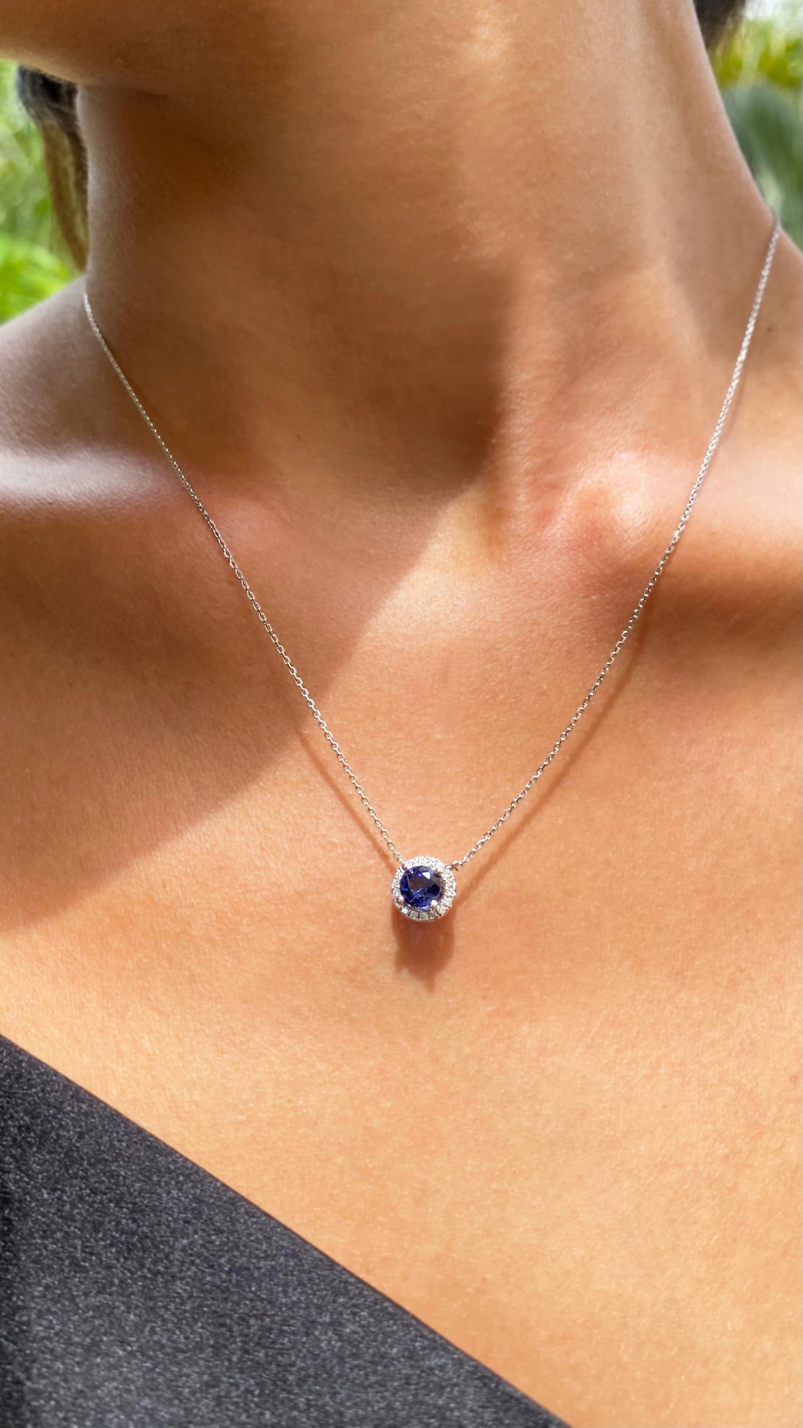 White gold sale sapphire jewelry