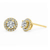 Cory Studs 0.62ct 18K Yellow Gold