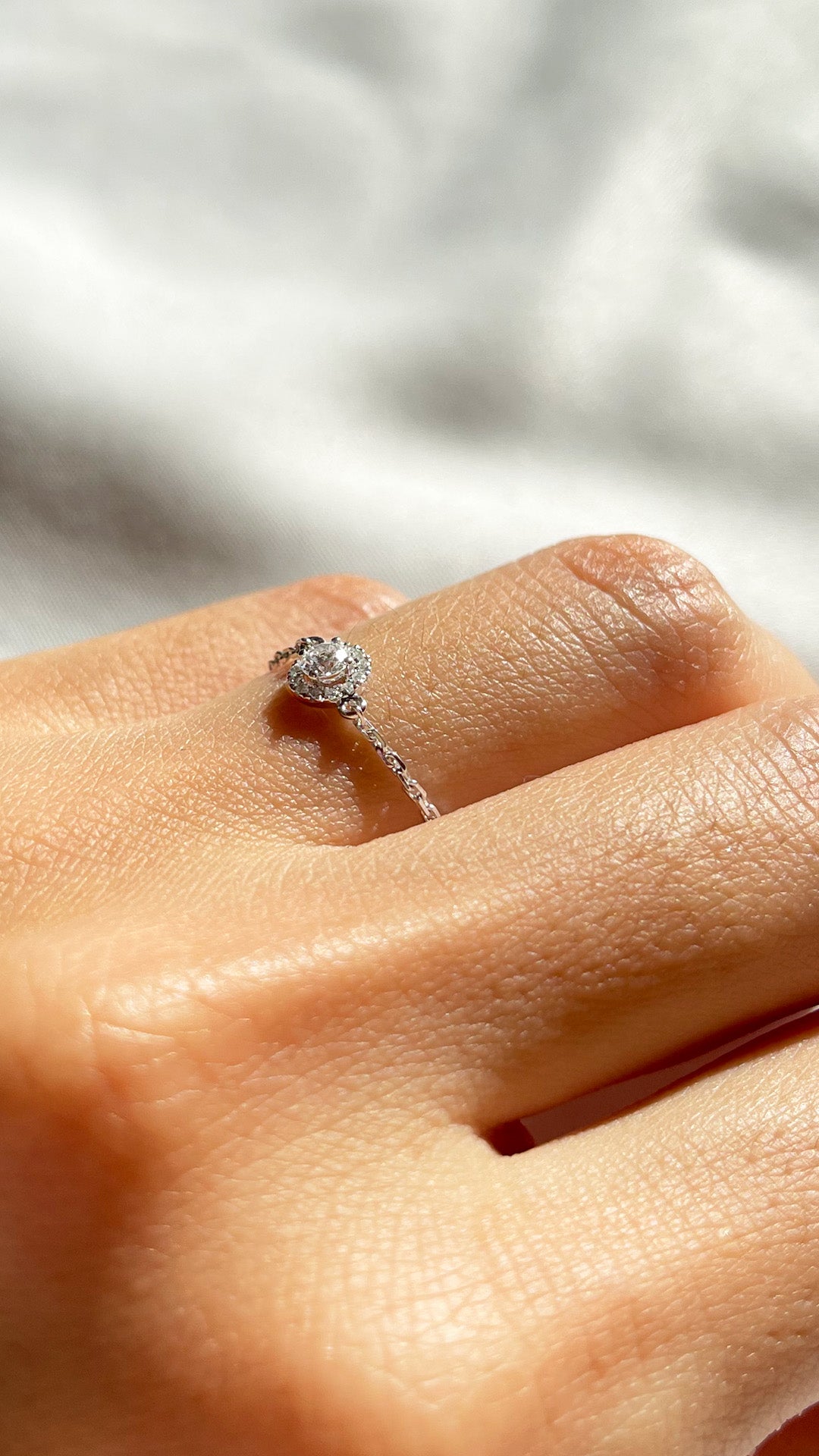 Cory Ring 18K White Gold