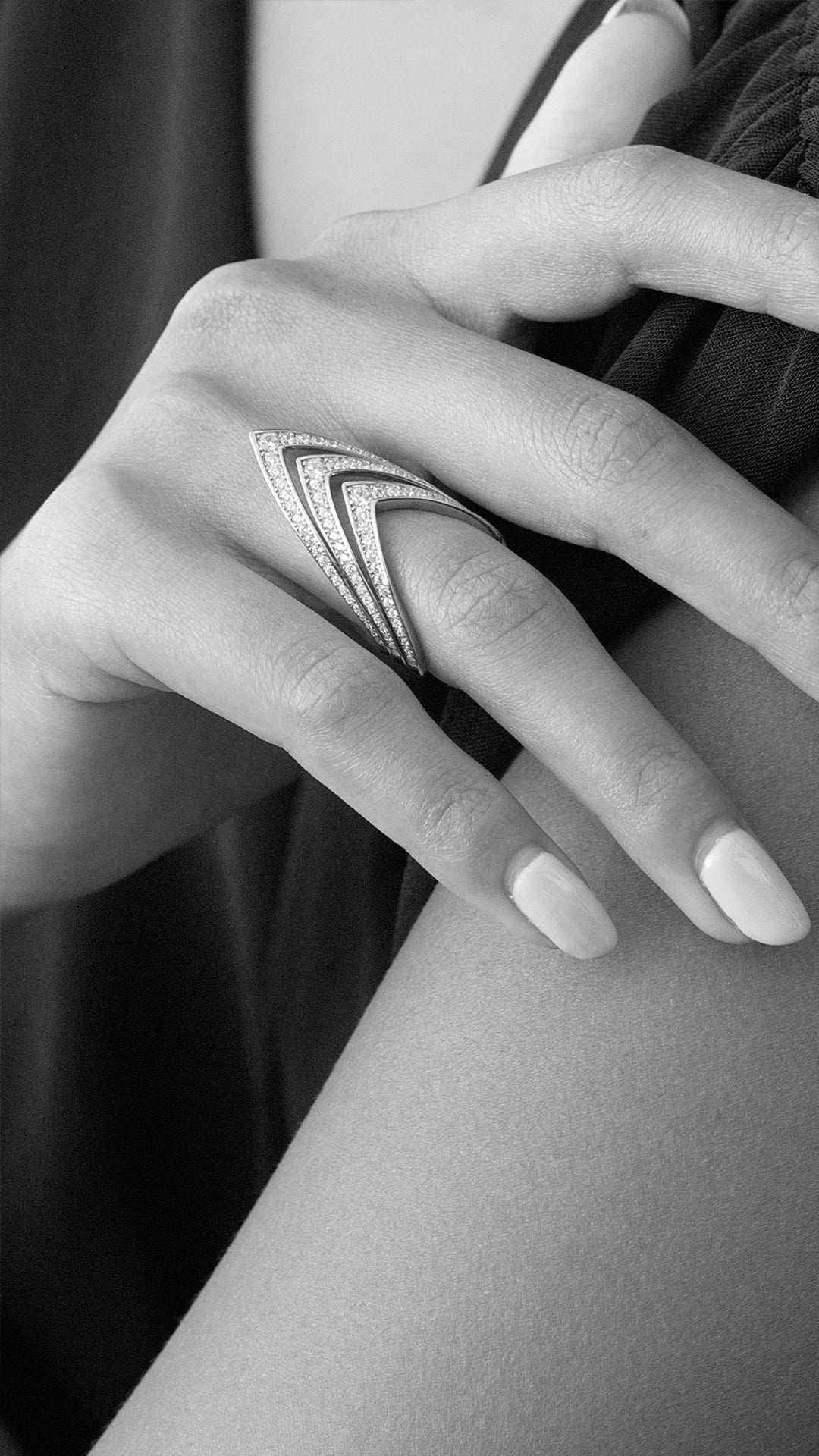 Delta Ring Silver
