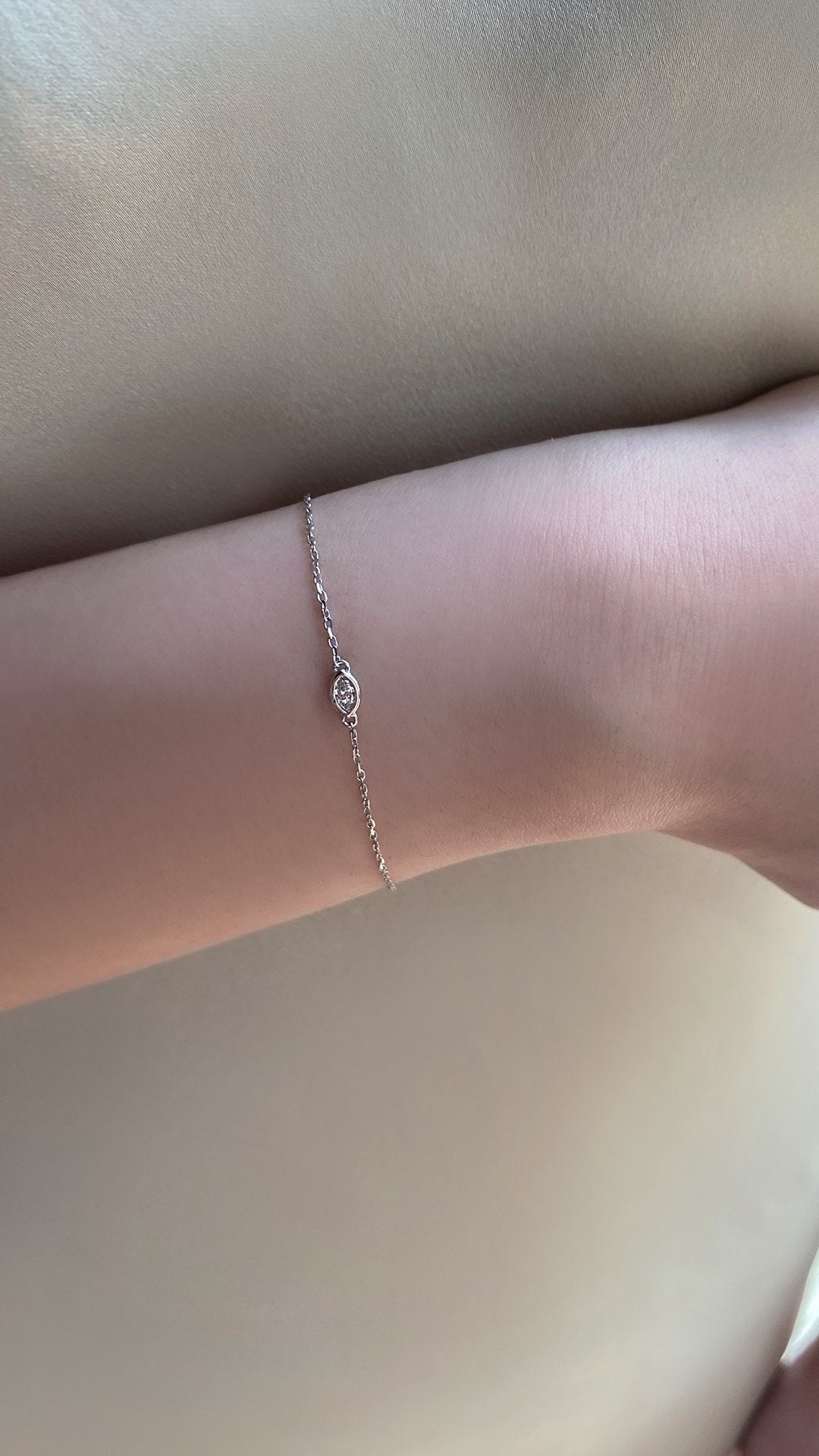 Dixie Bracelet 9K White Gold