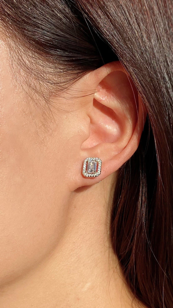 Eton Stud Earrings Sterling Silver
