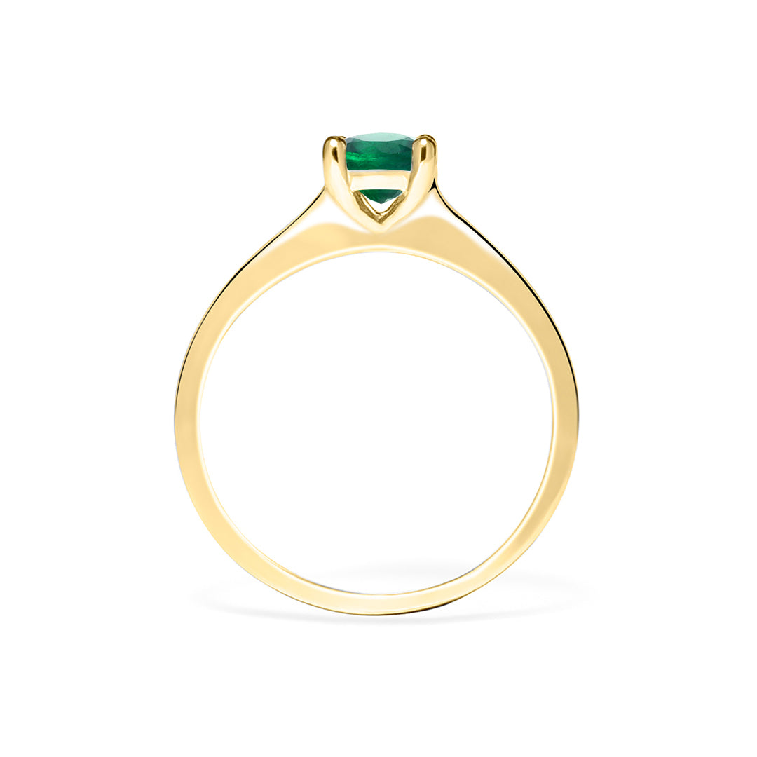 Evelyn Ring 18K Yellow Gold Emerald