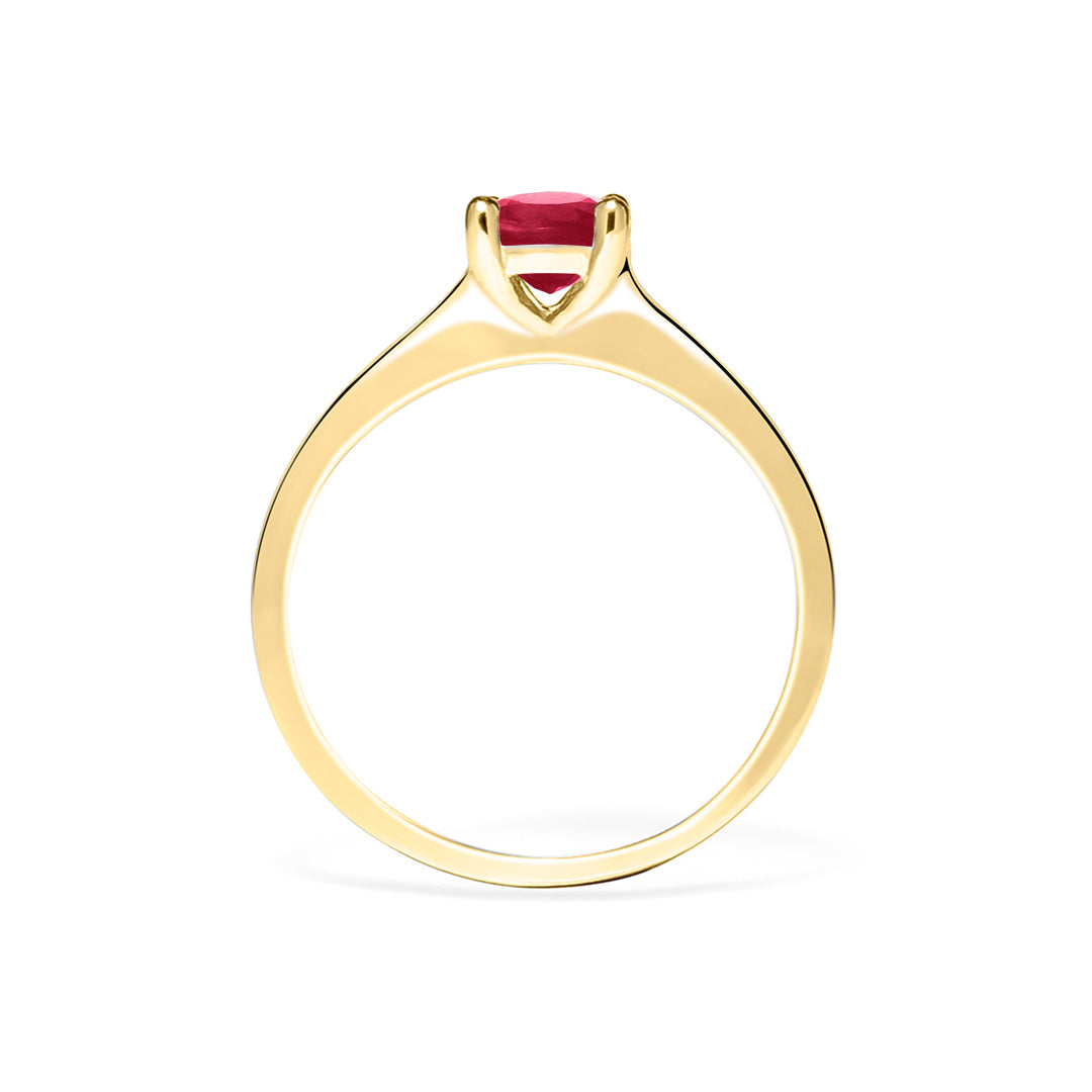 Evelyn Ring 18K Yellow Gold Ruby