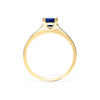 Evelyn Ring 18K Yellow Gold Sapphire