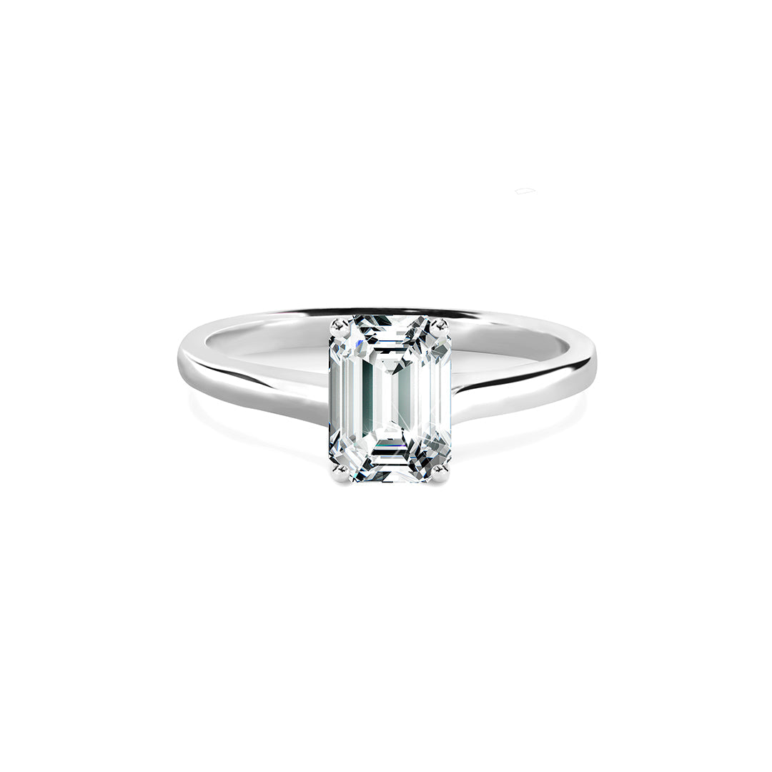 Evelyn Ring 0.63ct 18K White Gold