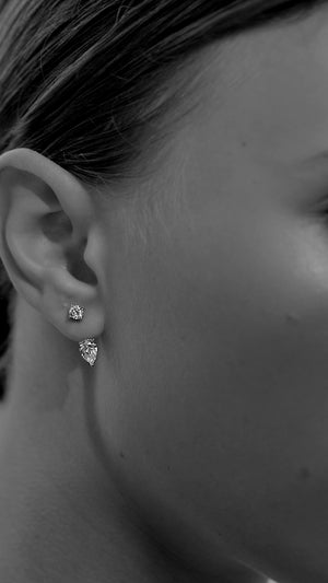 Front Row Ear Jacket Silver