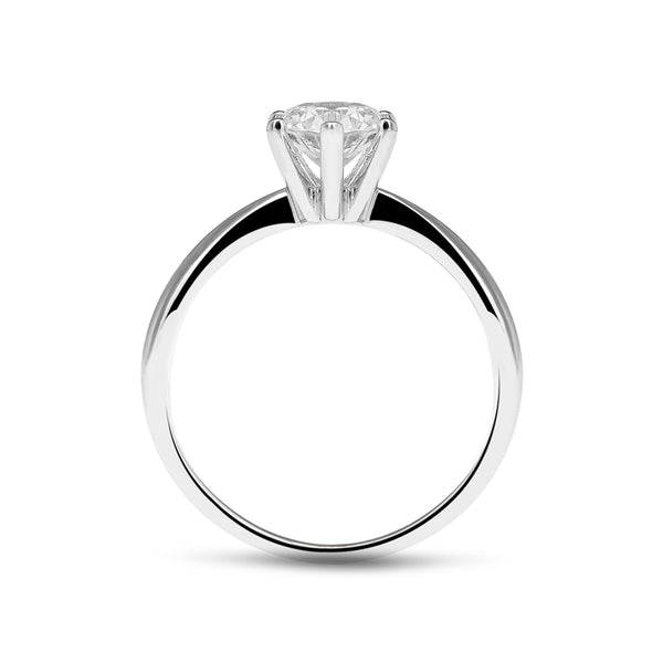 Gaia Ring 18K White Gold