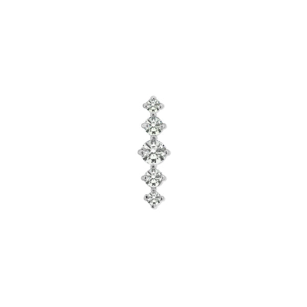 Haru Stud Earring Sterling Silver