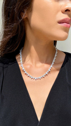 Camden Heart Line Necklace