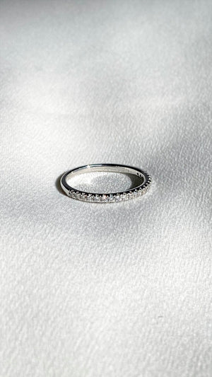 Heather Ring 18K White Gold