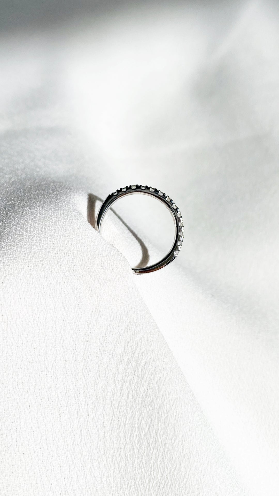 Heather Ring 18K White Gold