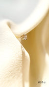 Irene Mini Single Stud 9K Yellow Gold