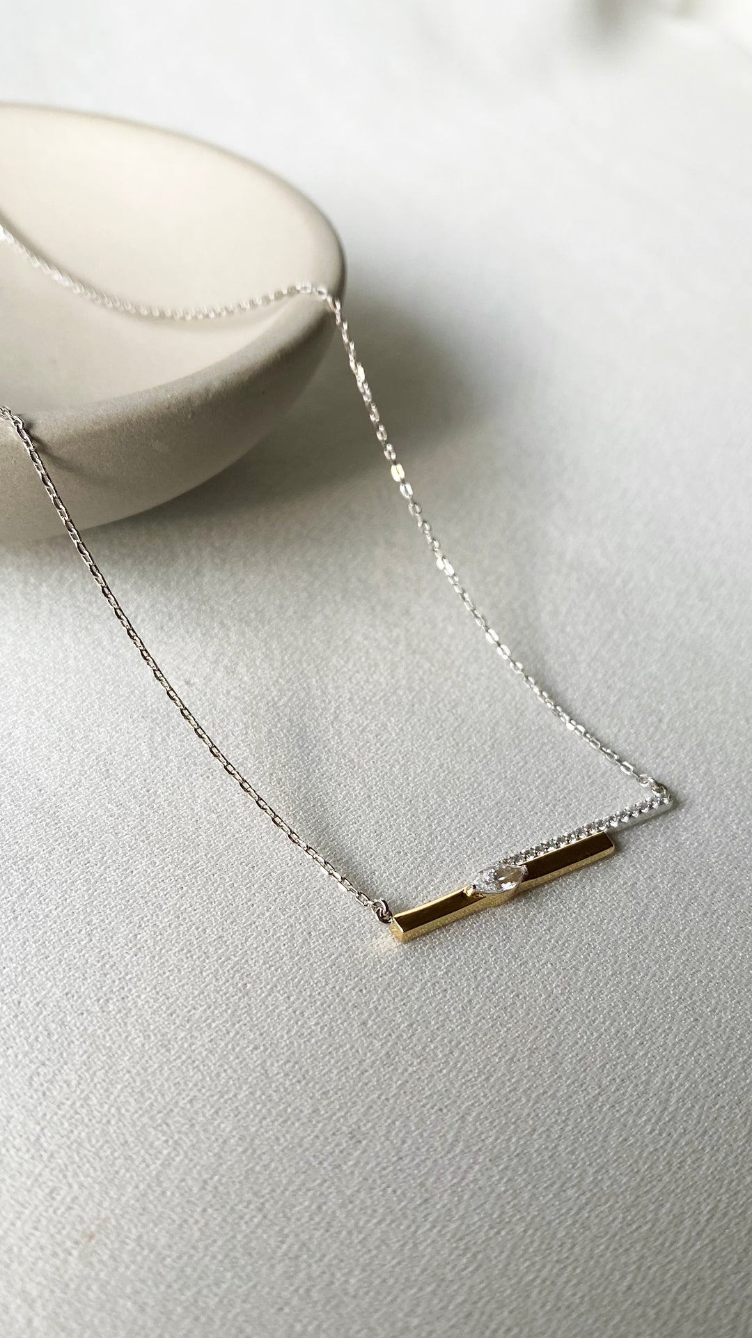 Jaena Necklace Sterling Silver