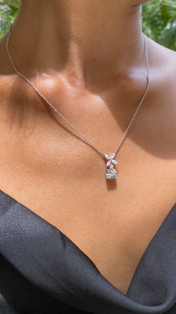 Jasmine Necklace Sterling Silver