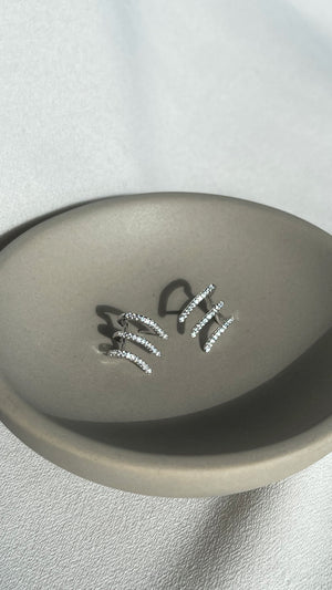 Jax Ear Cuffs Silver