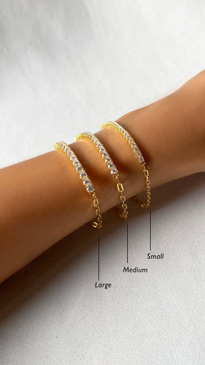 Aimee Bracelet 18K Gold Vermeil