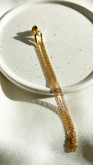 Lennox Earring Gold Vermeil