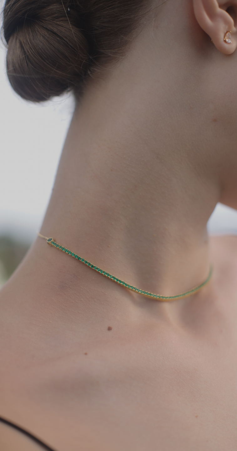 Lexi Necklace Emerald