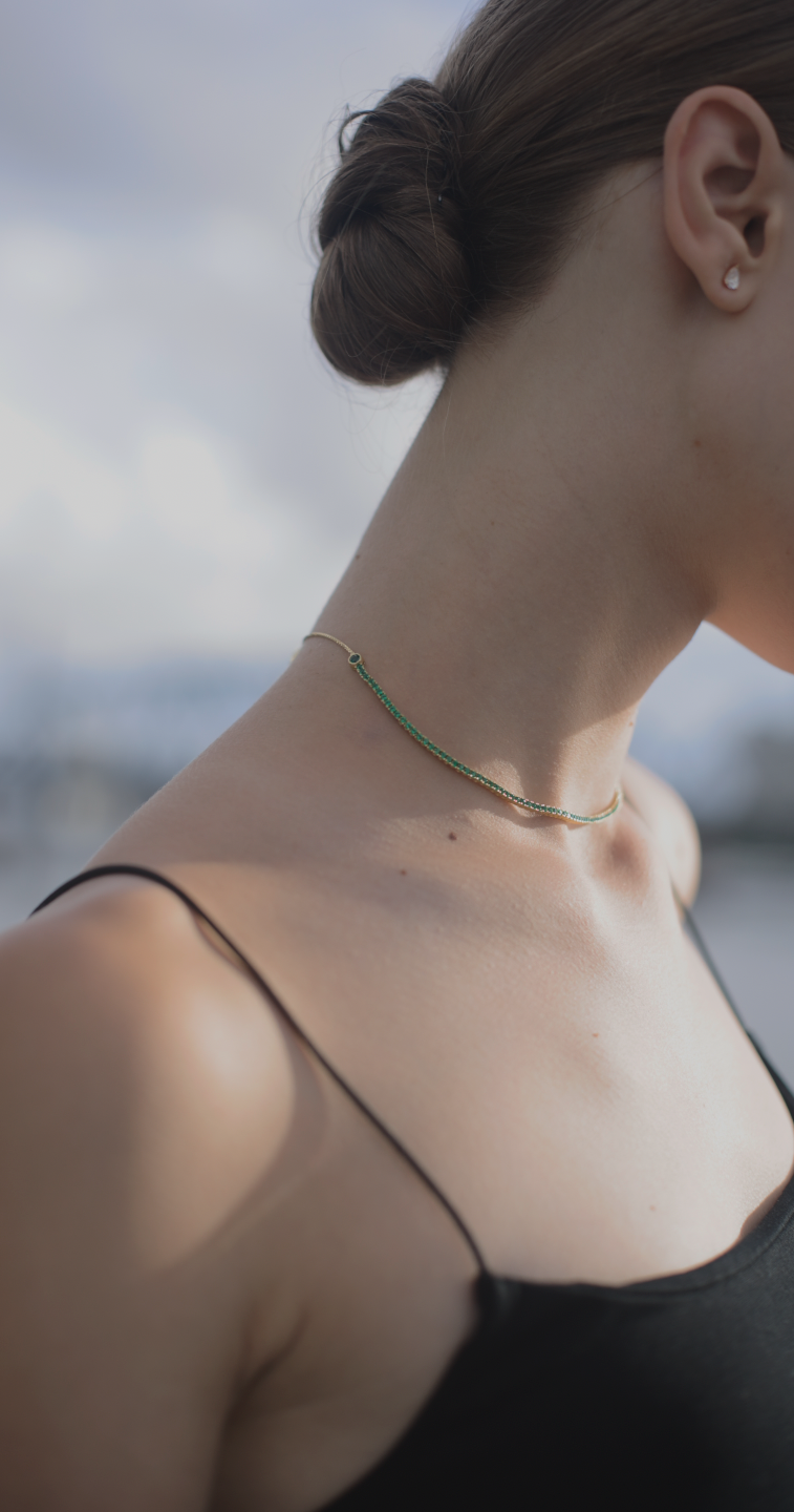 Lexi Necklace Emerald