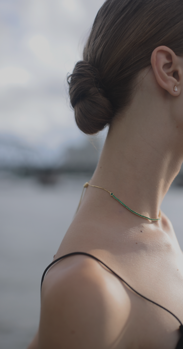 Lexi Necklace Emerald