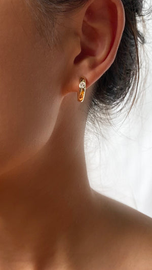 Lonny Hoops 18K Gold Vermeil